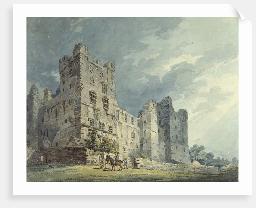 Bolton Castle, Yorkshire by Thomas Girtin