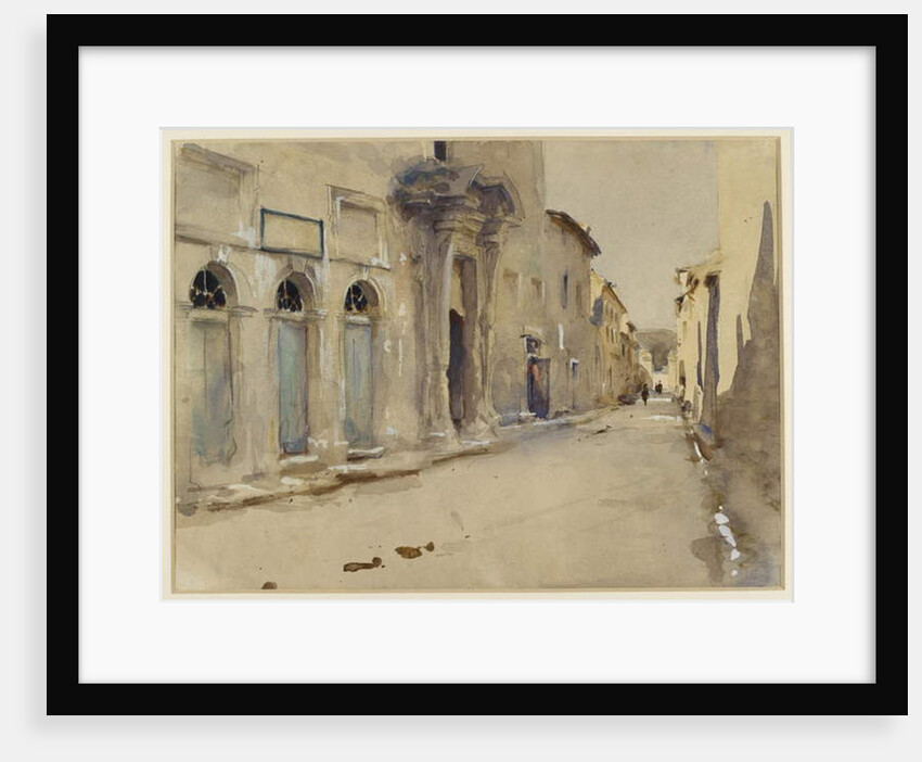 A Street in Spain by John Singer Sargent