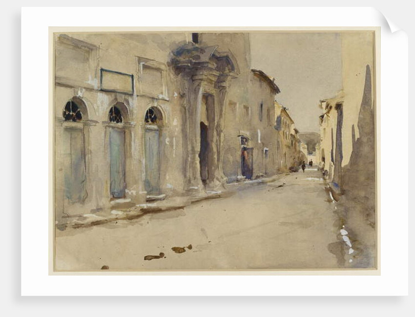 A Street in Spain by John Singer Sargent