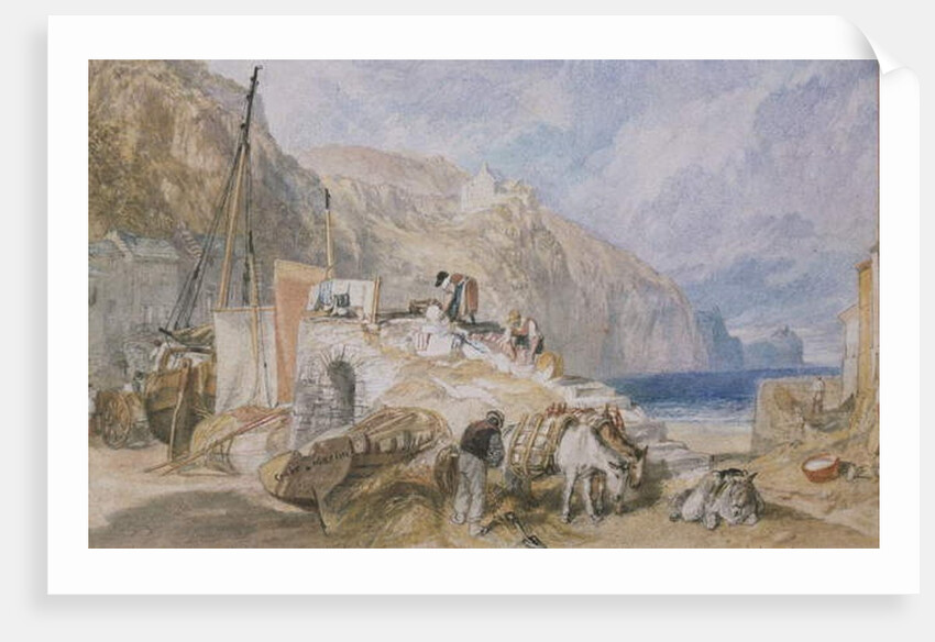 Combe Martin, Devonshire, c.1824 by Joseph Mallord William Turner