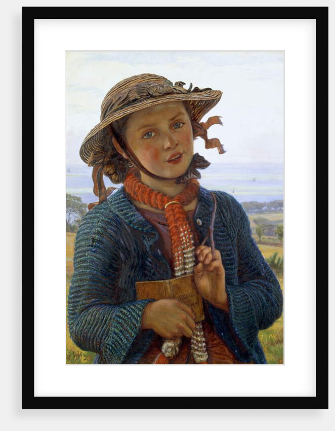 The School-Girl's Hymn, 1859 by William Holman Hunt