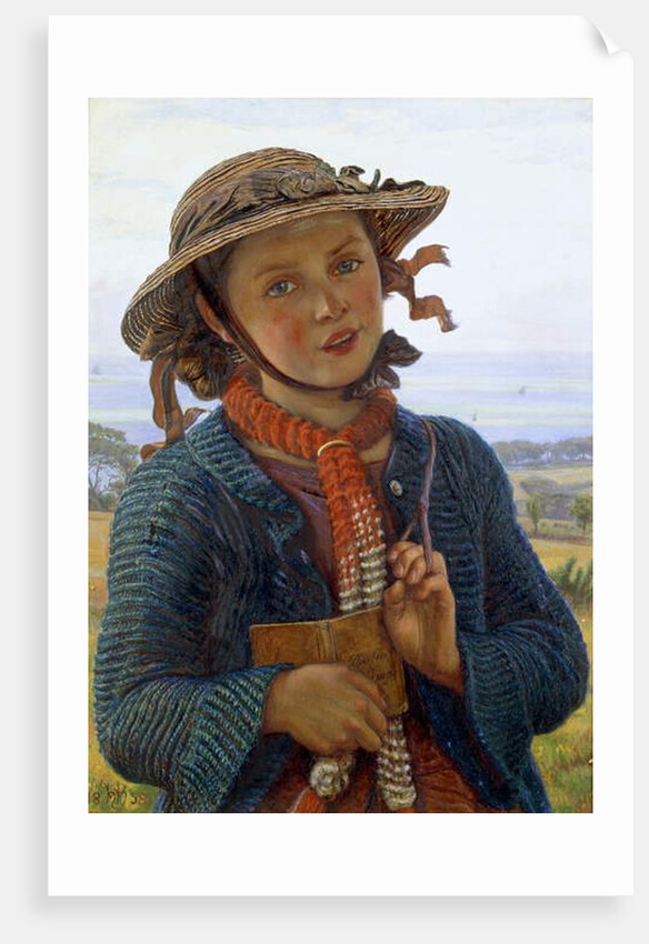 The School-Girl's Hymn, 1859 by William Holman Hunt