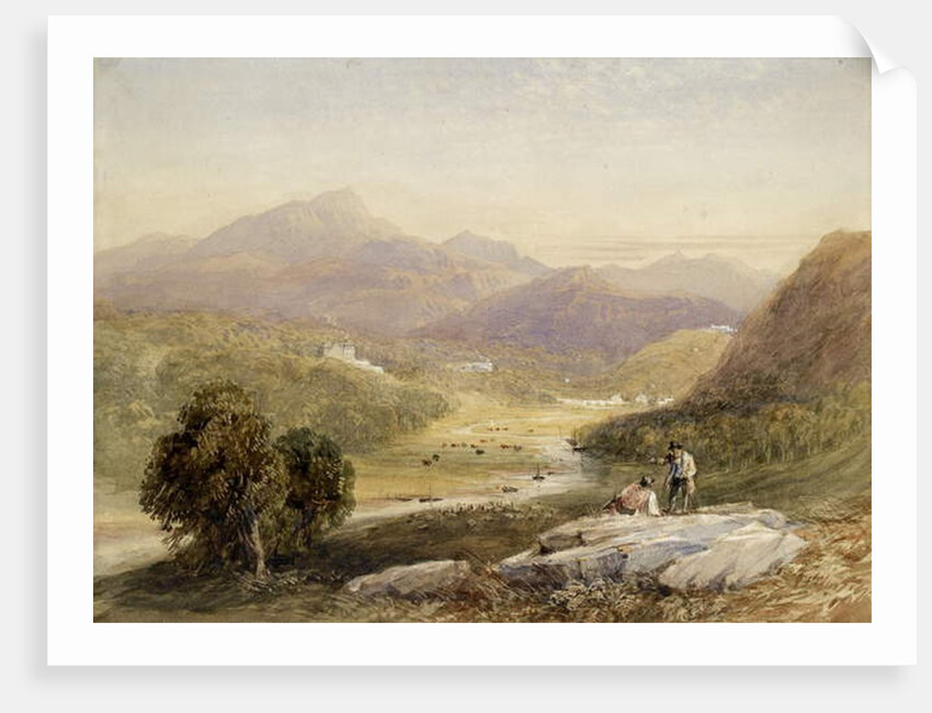 The Vale of Ffestiniog, Merionethshire by David Cox
