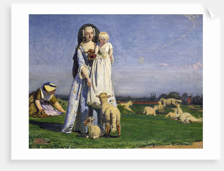 The Pretty Baa-Lambs, 1852 by Ford Madox Brown