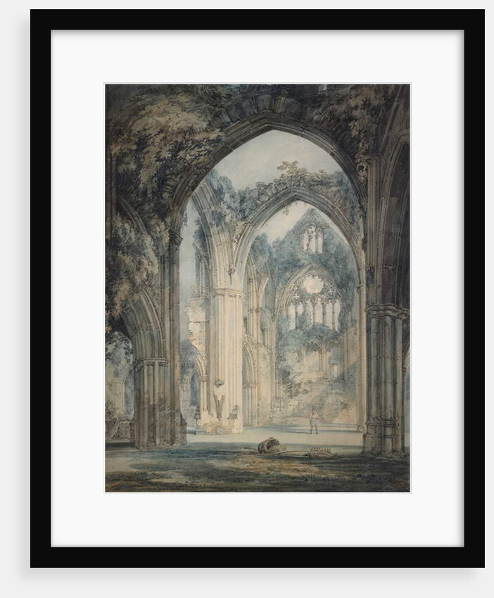 Transept of Tintern Abbey, Monmouthshire, c. 1794 by Joseph Mallord William Turner