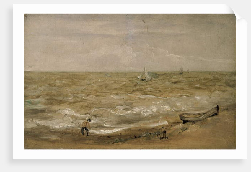 Beach Scene by Thomas Churchyard
