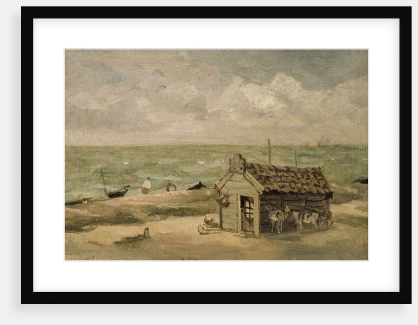 A Fisherman's Hut by the Sea by Thomas Churchyard