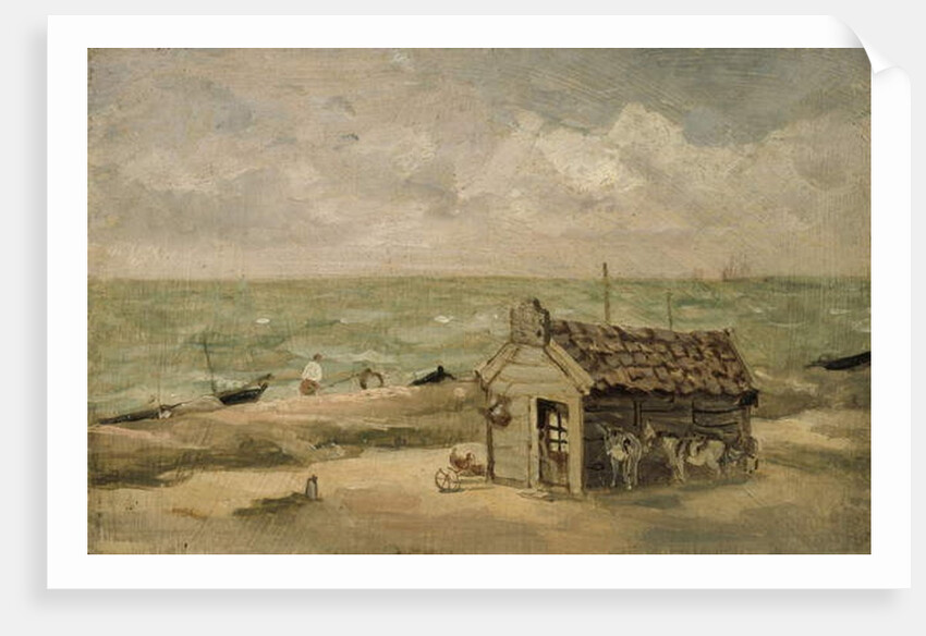 A Fisherman's Hut by the Sea by Thomas Churchyard