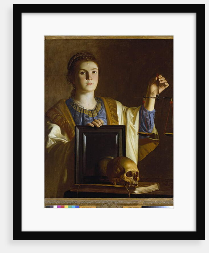 Truth presenting a Mirror to the Vanities of the World, c.1620-1630 by Northern European School