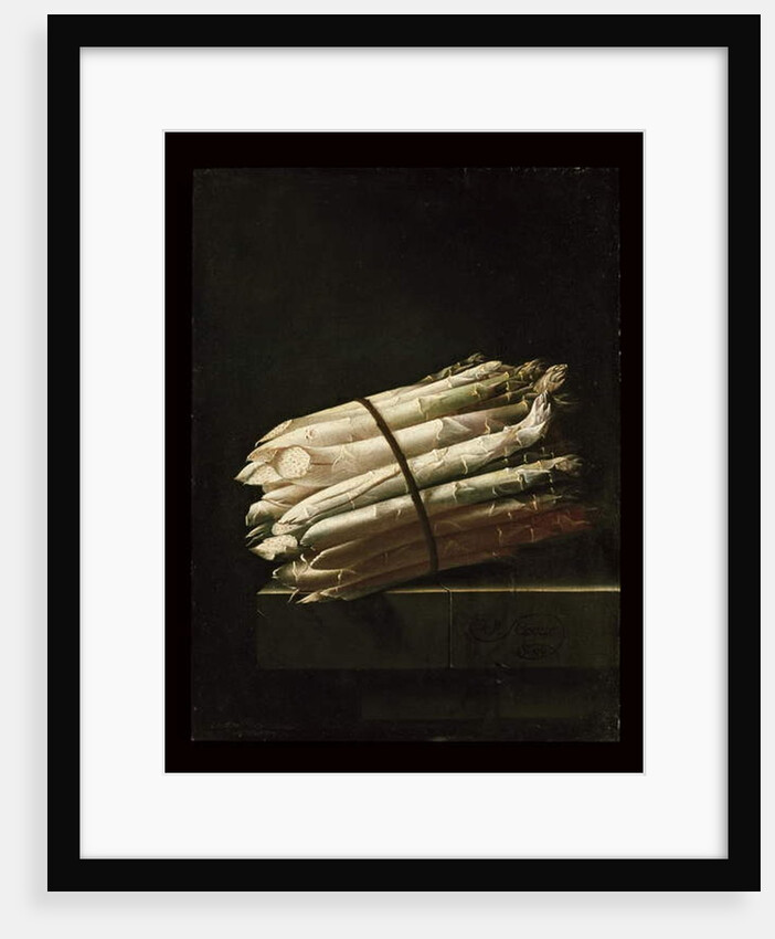 Still Life of Asparagus, 1699 by Adrian Coorte