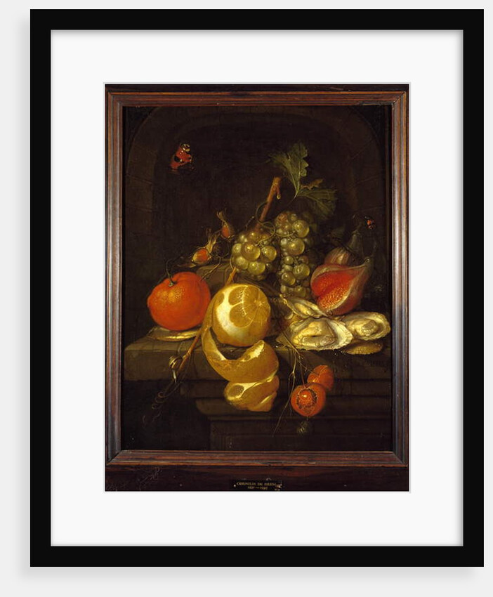 Still Life with Fruit and Oysters, mid-1650s by Cornelis de Heem