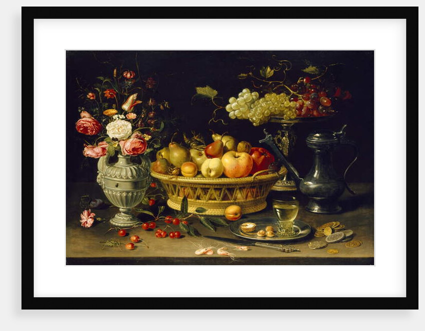 Still Life of Fruit and Flowers, 1608 - 1621 by Clara Peeters