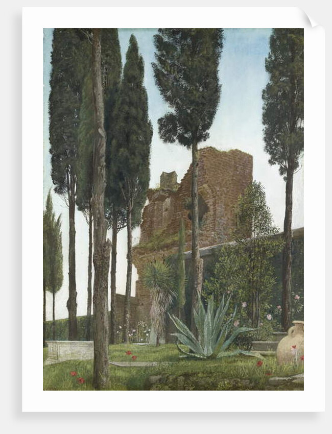 The Grave of Shelley by Walter Crane