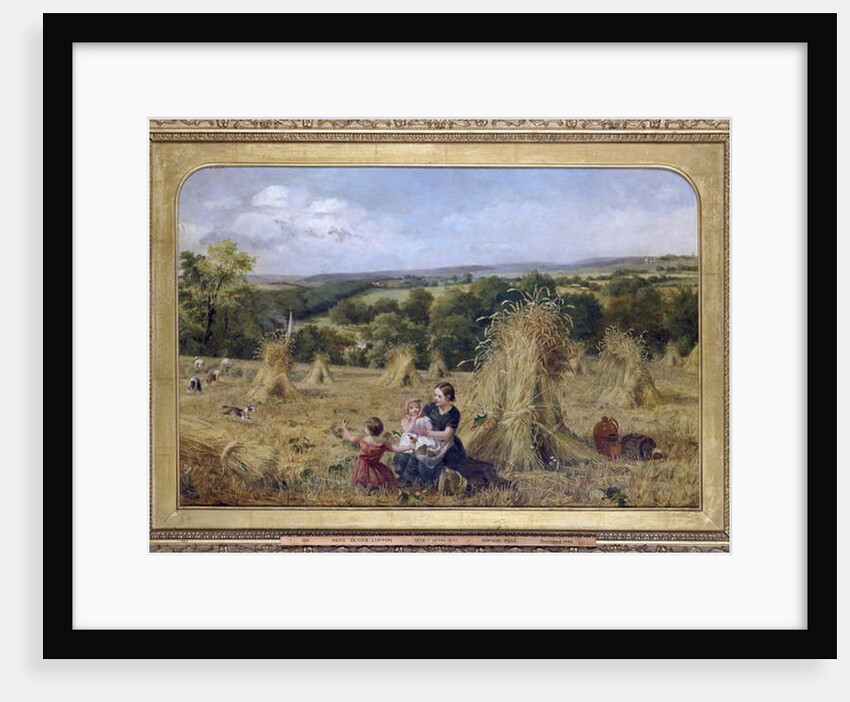 The Harvest Field, 1857 - 1858 by Nevil Oliver Lupton