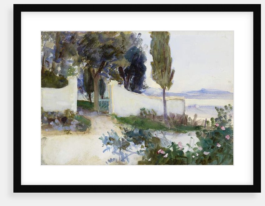 Gates of a Villa in Italy by John Singer Sargent