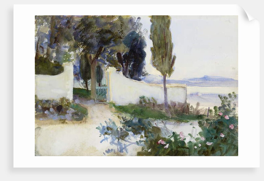 Gates of a Villa in Italy by John Singer Sargent