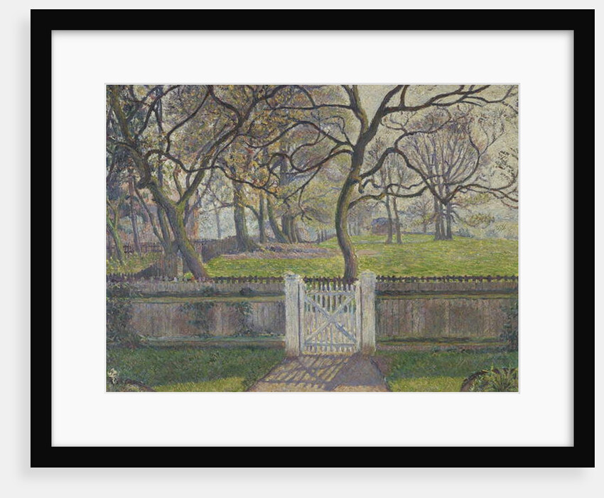 The Garden Gate, Epping, 1894 by Lucien Pissarro