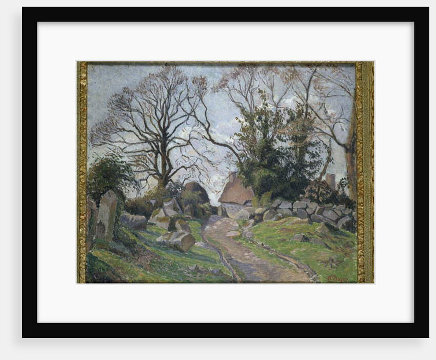 Poulfenc à Riec, 1910 by Lucien Pissarro