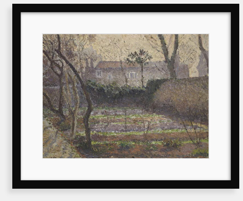 Hoar Frost, Chiswick, 1906 by Lucien Pissarro