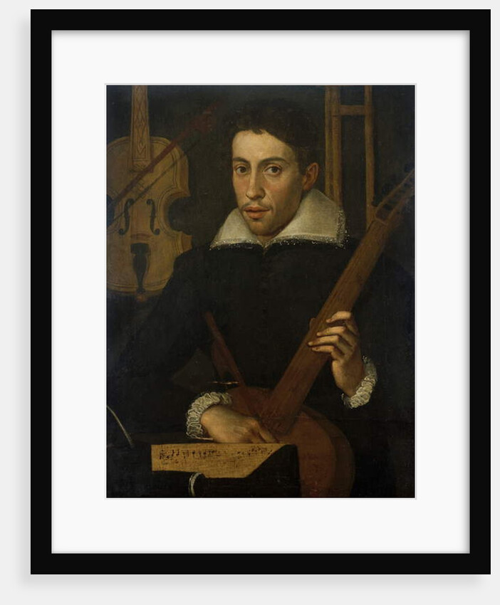 Portrait of a Musician, c. 1570-1590 by Italian School