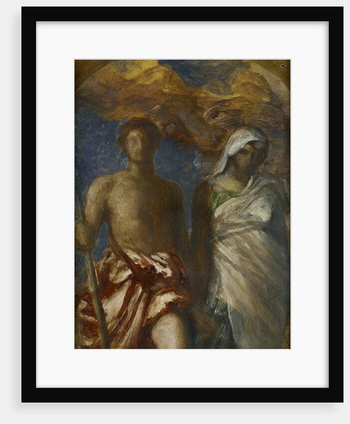 Time and Death, c. 1868 by George Frederic Watts