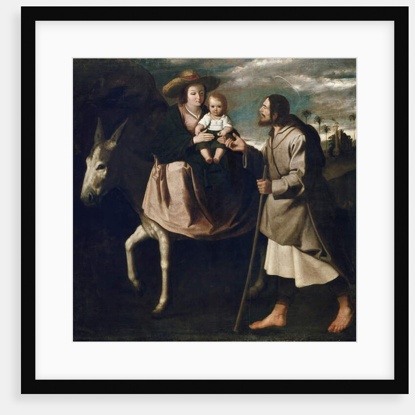 The Flight into Egypt by Francisco de Zurbaran