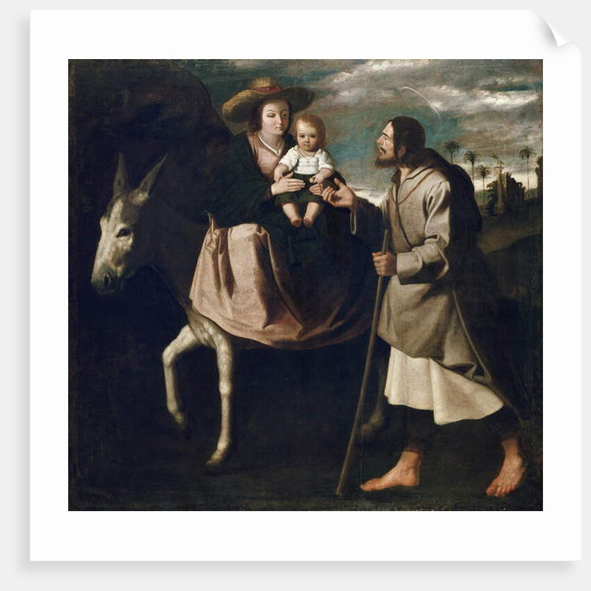 The Flight into Egypt by Francisco de Zurbaran