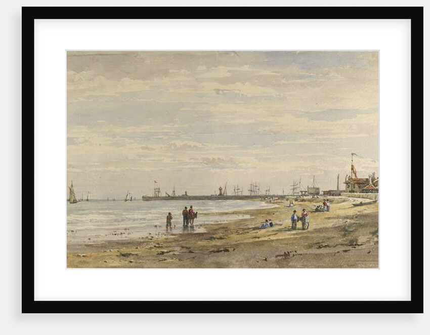 Ramsgate Pier, August 1838 by Caroline Davidson