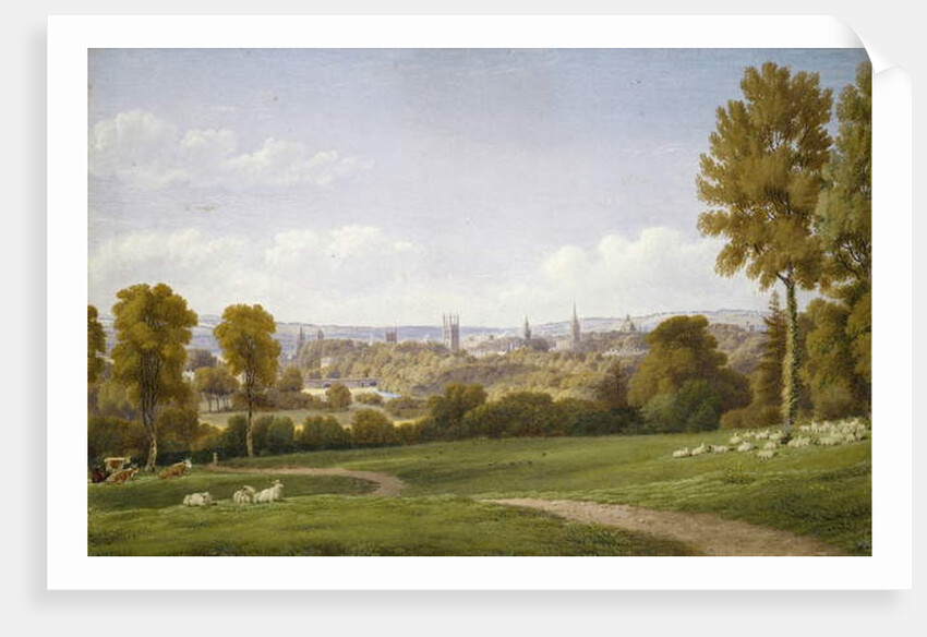 View of Oxford from Headington by William Turner