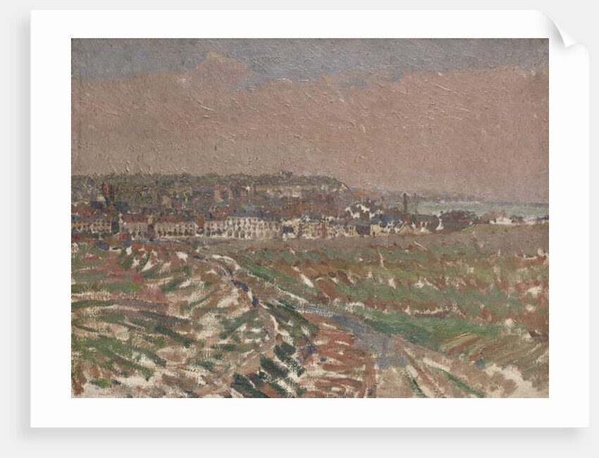 Dieppe from the West, 1910 - 1911 by Harold Gilman