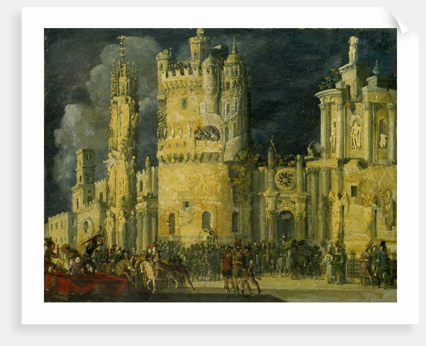 The Martyrdom of a female Saint by Francois de Nome