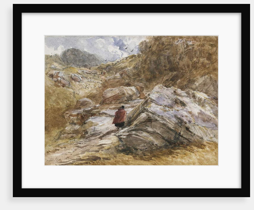 Mountain Pass at Bettws-y-Coed, 1851 by David Cox