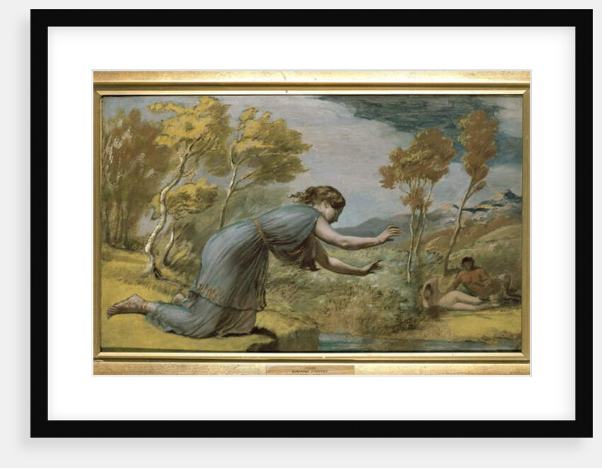 Psyche at the Stream by Edward Calvert