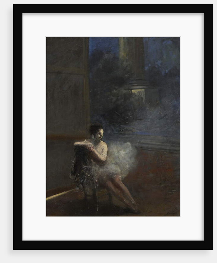Seated Dancer by Jean Louis Forain