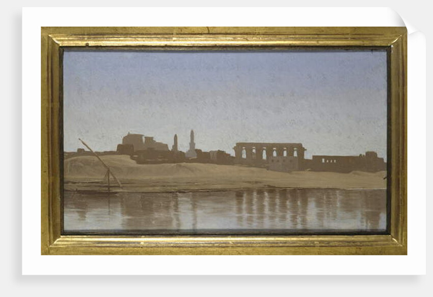 View of the Nile at Luxor, 1857 by Jean Leon Gerome