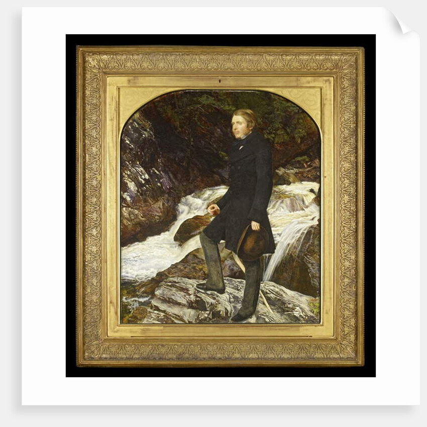 John Ruskin, 1854 by John Everett Millais