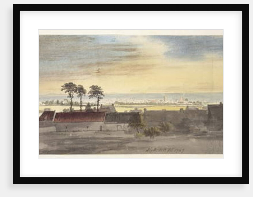 Leith, 1747 by Paul Sandby