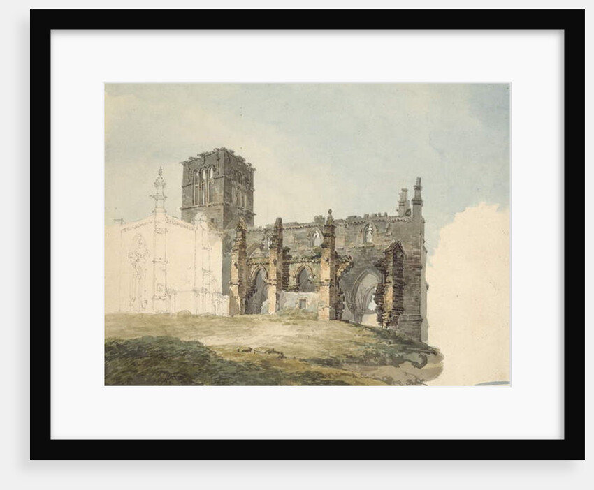 The Ruined Abbey at Haddington, c. 1794 by Joseph Mallord William Turner