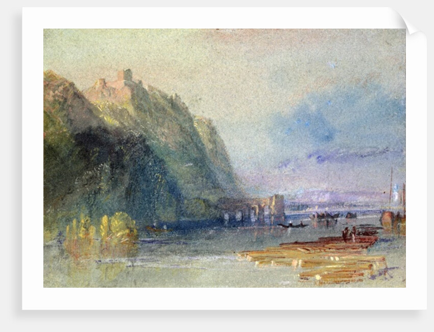 Chateau Hamelin, c.1830 by Joseph Mallord William Turner