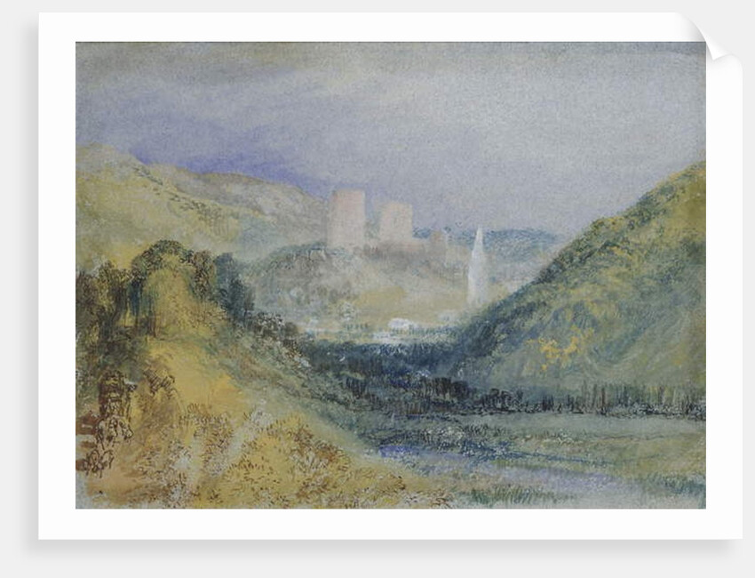 Lillebonne, c.1823 by Joseph Mallord William Turner