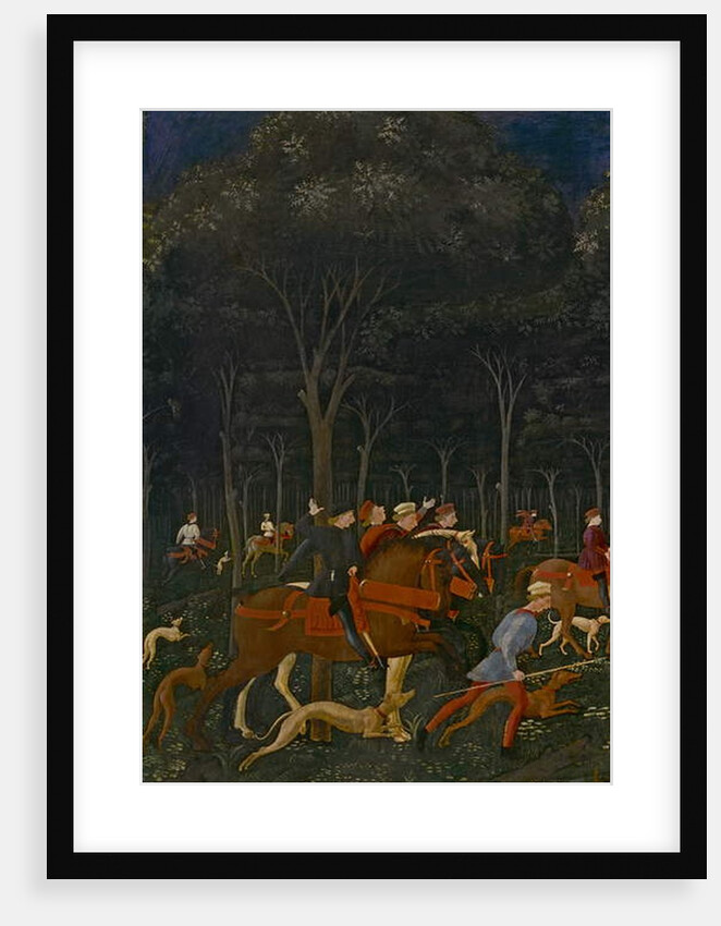 The Hunt in the Forest, c.1465-70 by Paolo Uccello