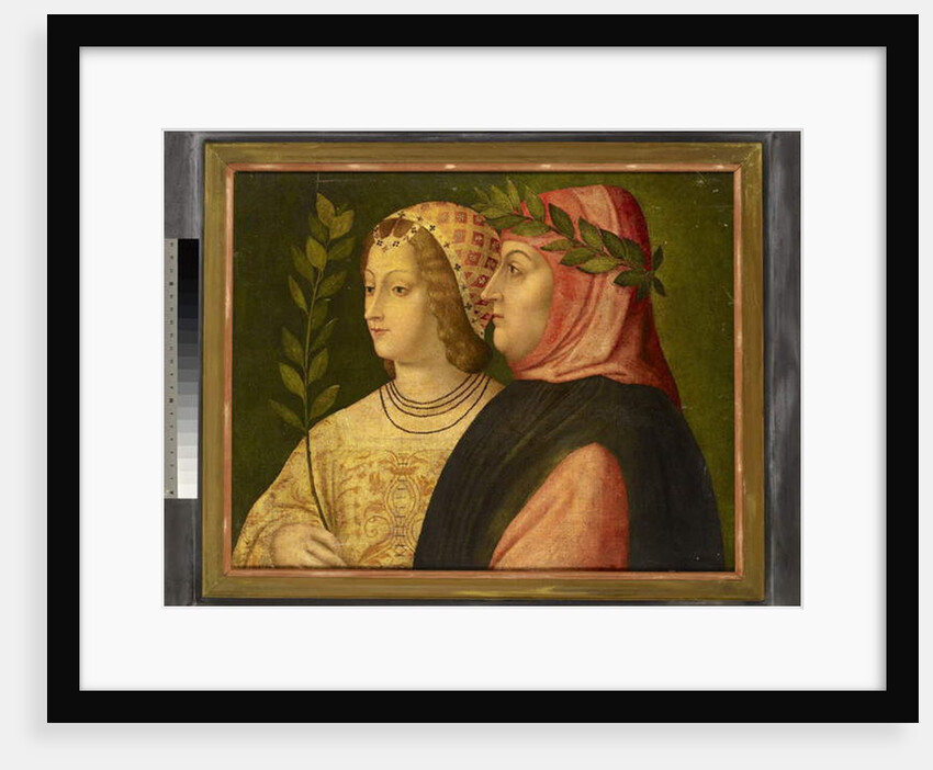 Petrarch and Laura de Noves, c.1510 by Venetian School