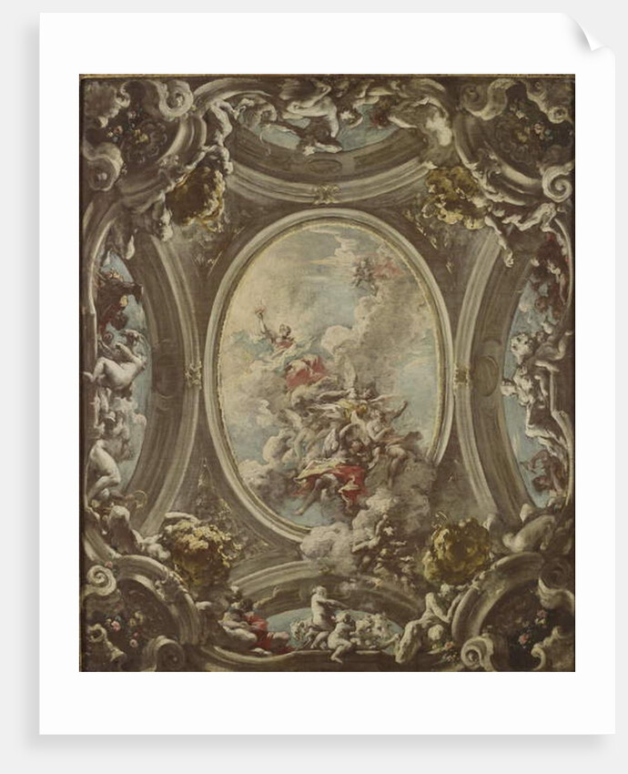 An Allegory of Dawn, 1736-37 by Giovanni Antonio Pellegrini