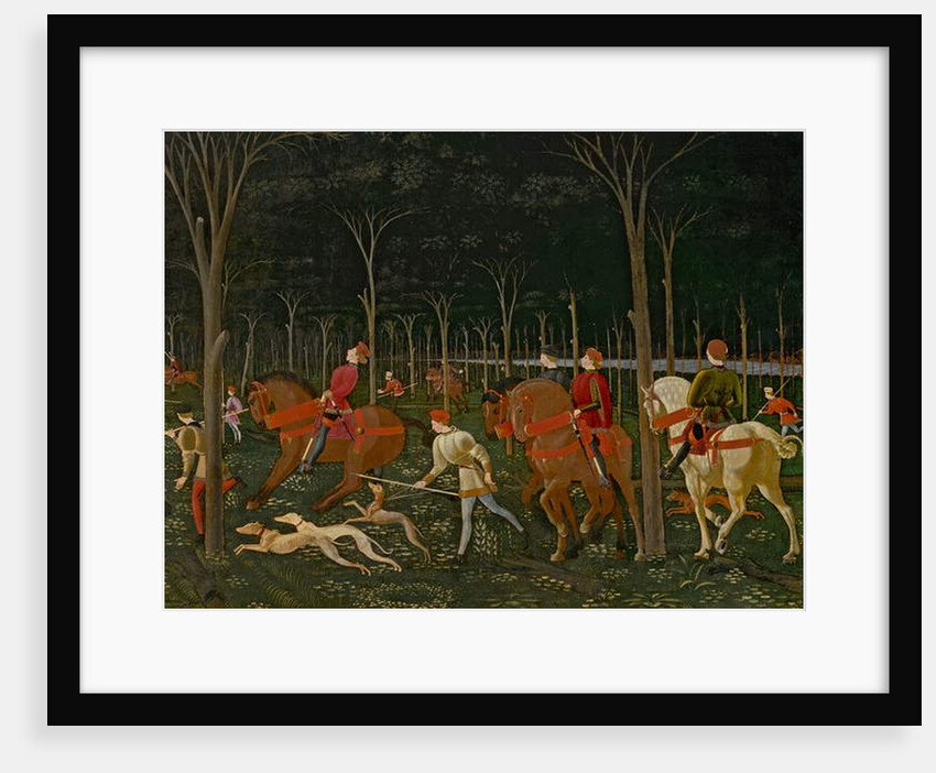The Hunt in the Forest, c.1465-70 by Paolo Uccello