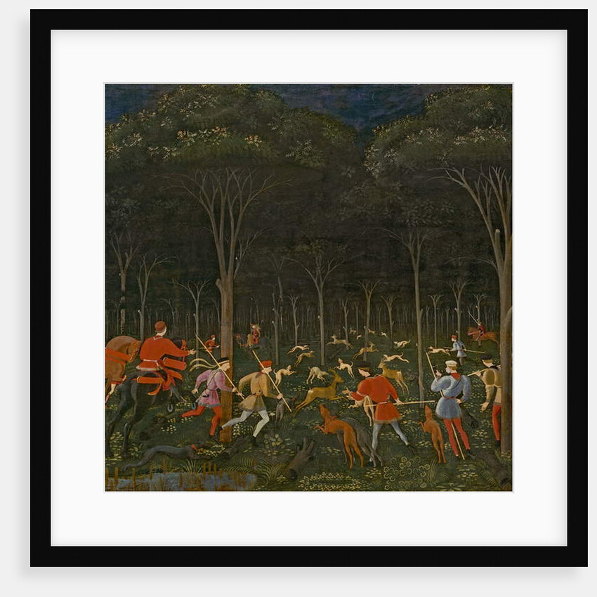 The Hunt in the Forest, c.1465-70 by Paolo Uccello