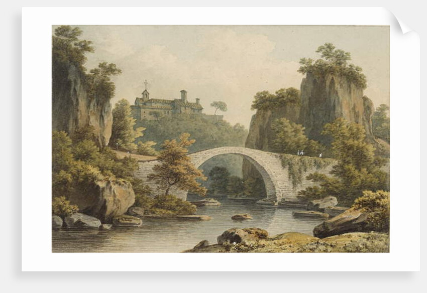 A view of Civita Castellana by John Warwick Smith