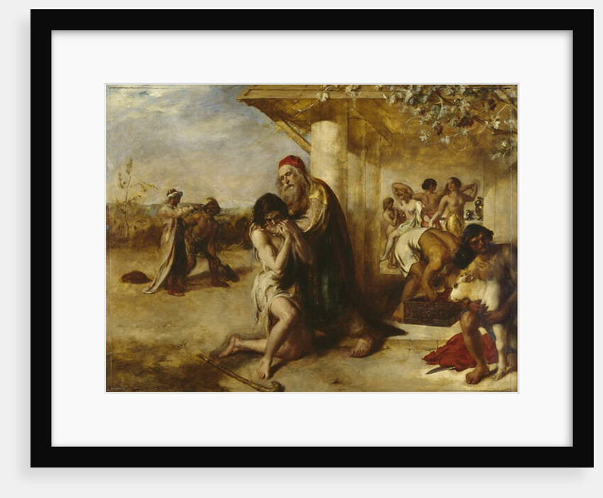 The Repentant Prodigal's Return to his Father by William Etty