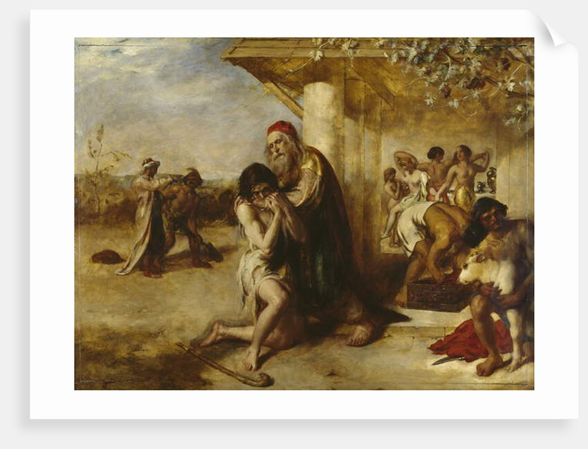 The Repentant Prodigal's Return to his Father by William Etty