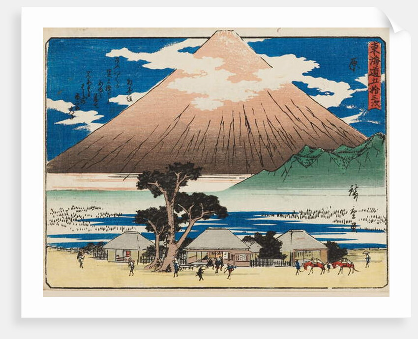 Hara, 1840-42 by Ando or Utagawa Hiroshige