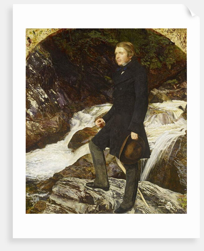 John Ruskin, 1854 by John Everett Millais